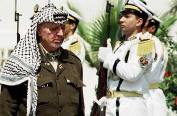 Ο Αραφάτ εξασφάλισε την τουρκική υποστήριξη για το υπό ανακήρυξη παλαιστινιακό κράτος