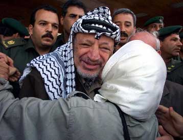 Στην Αγκυρα ο Αραφάτ για να προωθήσει τις παλαιστινιακές θέσεις