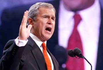 Το τέλος της εποχής Κλίντον προαναγγέλλει ο Μπους – Ολοκληρώθηκαν οι εργασίες του συνεδρίου