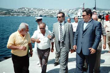 Συνάντηση Παπουτσή με το δήμαρχο Λαυρίου