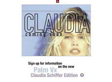 Σούπερ μόντελ της Palm στα χέρια της Κλόντια Σίφερ