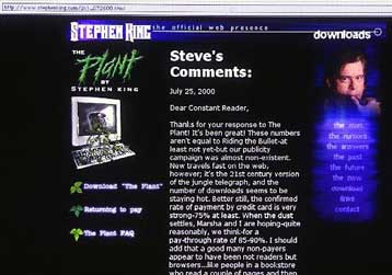 Διαδικτυακό μπεστ σέλερ το δεύτερο ηλεκτρονικό βιβλίο του Στίβεν Κινγκ