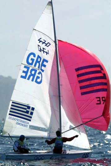 Ογδοοι Ολυμπιονίκες οι Κοσματόπουλος – Τριγκώνης στα 470