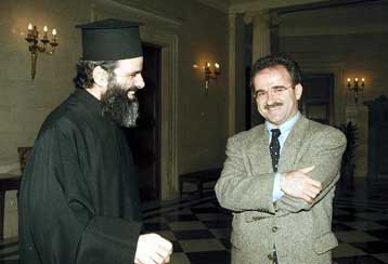 Συναντήσεις του μητροπολίτη Θεσσαλιώτιδος, Θεόκλητου, με κυβερνητικά στελέχη