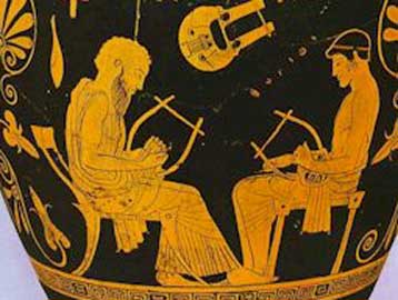 Aρχαία μουσικά όργανα εκτίθενται στη Βιέννη