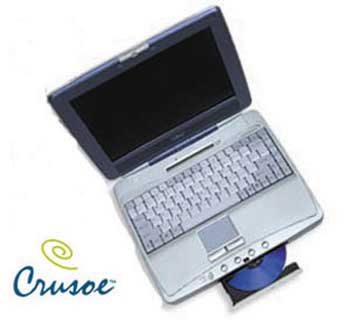 Επεξεργαστής της Transmeta και στα φορητά της Fujitsu