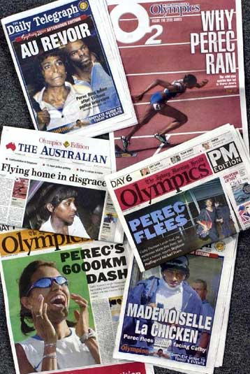 Τρεις φορές απείλησαν τη ζωή της Περέκ, σύμφωνα με τον προπονητή της