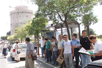 Χωρίς λεωφορεία για πέντε ώρες η συμπρωτεύουσα