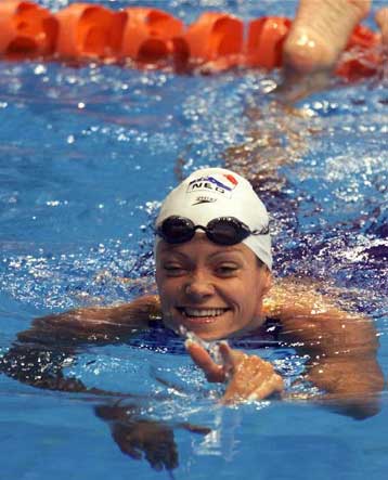 Ενα ακόμη παγκόσμιο ρεκόρ για την Ινγκε  ντε Μπρούιν – 53.77 στα 100μ. ελεύθερο