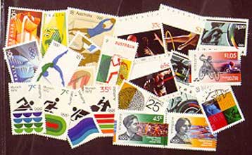 Η παγκόσμια έκθεση Ολυμπιακών γραμματοσήμων στο Σίδνεϊ