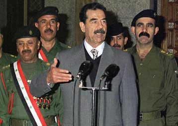 Oι ΗΠΑ πιέζουν τον ΟΗΕ να παραπέμψει σε δίκη τον Σαντάμ