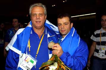 Συγχαρητήρια Σημίτη σε Σαμπάνη για το αργυρό μετάλλιο στο Σίδνεϊ