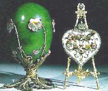 Εργα τέχνης του οίκου Φαμπερζέ εκτίθενται στην ανατολική ακτή των ΗΠΑ