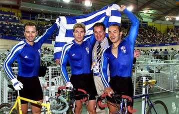 Μετάλλιο το 2004 υποσχέθηκαν οι Ολυμπιονίκες της ποδηλασίας