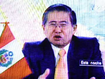 Γενικές εκλογές, στις οποίες δεν θα συμμετάσχει, προκήρυξε ο Φουτζιμόρι στο Περού