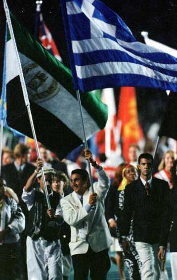 Oι σημαιοφόροι των 199 χωρών