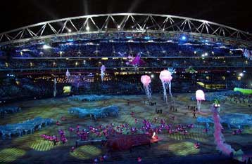 Φαντασμαγορική έναρξη των 27ων Ολυμπιακών Αγώνων