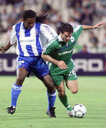 Προηγείται ο ΠΑΟ 1-0 της Λα Κορούνια στο α ημίχρονο