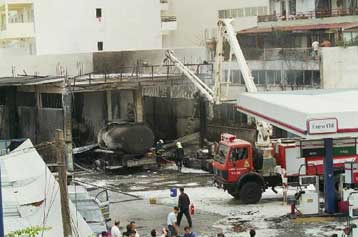 Υπέκυψε ο τραυματίας από τη φωτιά στο βενζινάδικο στις Τρεις Γέφυρες