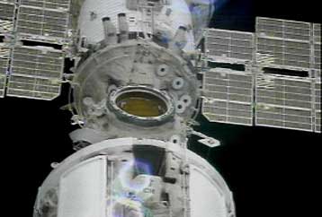 To Ατλαντίς συνδέθηκε με το Διεθνή Διαστημικό Σταθμό