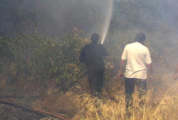 Εκτός ελέγχου η μεγάλη φωτιά στην Αρτα