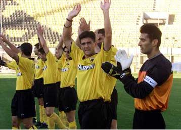 Πρόβα τζενεράλε της ΑΕΚ με Καλαμάτα