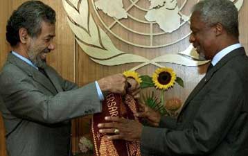 Εν μέσω διαμαρτυριών αρχίζει η Σύνοδος Κορυφής του ΟΗΕ για τη Χιλιετία