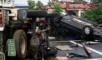 Είκοσι εννέα νεκροί και βιβλική καταστροφή από τον τυφώνα Μαρία στην Κίνα