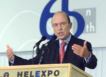 Το ζητούμενο είναι η Ελλάδα στην πρώτη γραμμή, όπως επανέλαβε ο Κ.Σημίτης στη ΔΕΘ