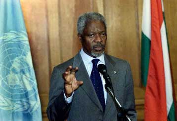 Ναι, είπε ο Ανάν στη δημιουργία διεθνούς κέντρου για την Ολυμπιακή εκεχειρία στην Ελλάδα