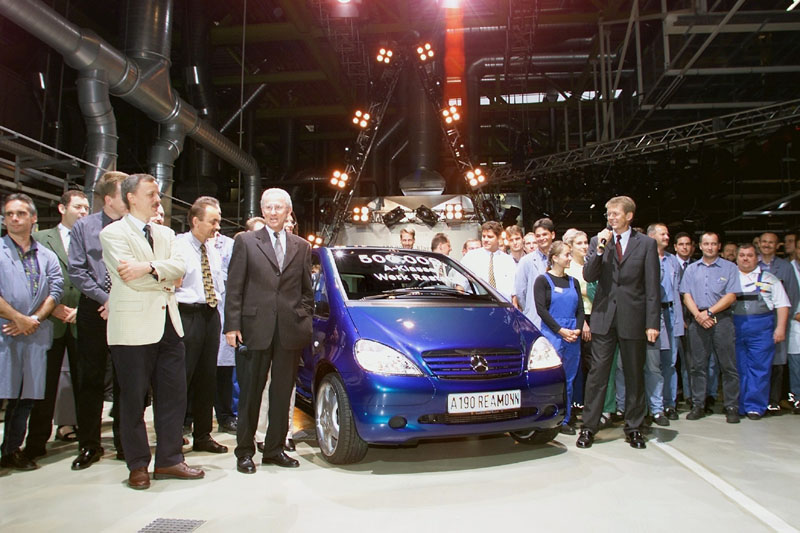 Στις 500.000 μονάδες η παραγωγή της A-Class