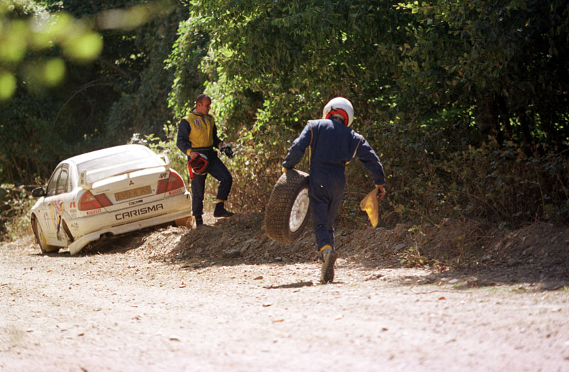 Π.Πρωτάθλημα Ράλι: Οι εγκαταλείψεις του Ράλι ΕΛΠΑ-Χαλκιδικής