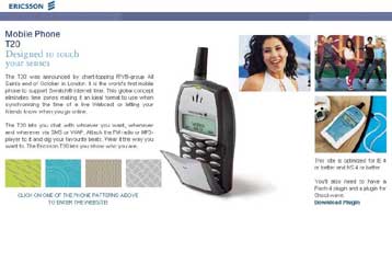 Ιντερνετικό κινητό τηλέφωνο για νέους παρουσίασε η Ericsson