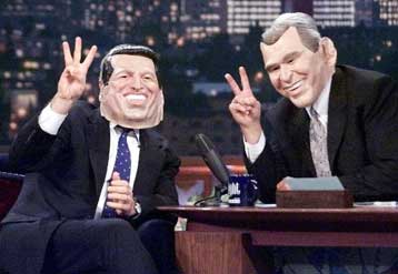 Ο Μπους «γιορτάζει» το Halloween στην τηλεόραση, καλεσμένος του Τζέι Λένο