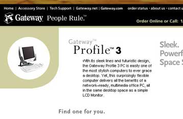 Kαι η Gateway δίνει έμφαση στη μόδα, αλλά ποιος είναι διατεθειμένος να πληρώσει;