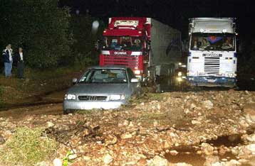 Ζημιές από σφοδρές βροχοπτώσεις στο Αργος