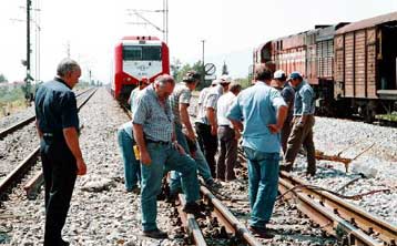 Εκτροχιασμός αμαξοστοιχίας του ΟΣΕ