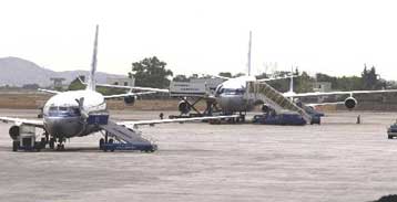 Λαχτάρησαν οι επιβάτες πτήσης τσάρτερ στα Χανιά