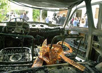 Εμπρηστική επίθεση σε δύο αυτοκίνητα στου Ζωγράφου