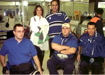 Στην τρίτη θέση του βάθρου ο Παλτσαντίδης στους Παρολυμπιακούς Αγώνες του Σίδνεϊ