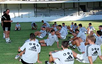 Στην τελική ευθεία η προετοιμασία του ΟΦΗ για το ματς με τη Σλάβια<i>Την Τετάρτη φτάνουν οι Τσέχ