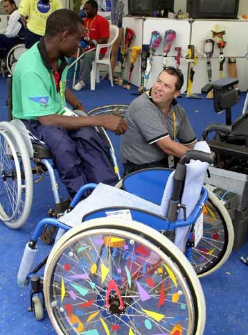 Ασημένιο μετάλλιο από τον Ευάγγελο Μπακόλα στους Παρολυμπιακούς