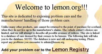 Η General Motors εναντίον του 2600.org