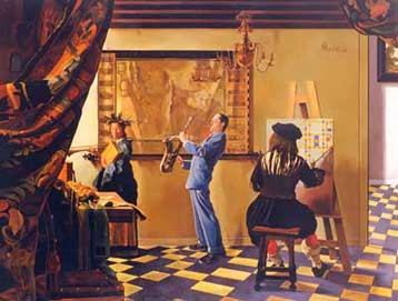 Εικαστική έκθεση του Δήμου Σκουλάκη στο πολιτιστικό κέντρο «Μελίνα» της Αθήνας<i>Έναρξη έκθεσης