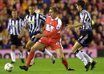 Αέρας η Νιουκάστλ νίκησε εκτός έδρας τη Μίντλεσμπρο με 3-1 για την premier league