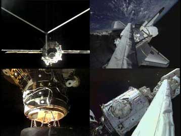 Επιτυχής η πρόσδεση του Discovery στον ISS<i>Χωρίς ραντάρ έγινε η προσέγγιση</i>