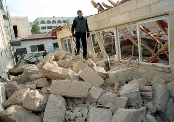 Ισραηλινό ελικόπτερο βομβάρδισε με ρουκέτες παλαιστινιακή αστυνομική ακαδημία στην Ιεριχώ