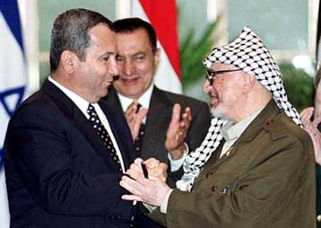 Τηλεφωνική συνομιλία Ολμπράιτ – Μπεν Αμί για τη σύγκληση συνόδου σχετικά με το Παλαιστινιακό στην Αί