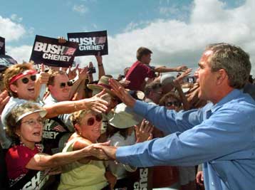 Προβάδισμα οκτώ ποσοστιαίων μονάδων δίνει στον Μπους νέα δημοσκόπηση