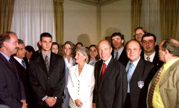 Στο Μέγαρο Μαξίμου οι Ολυμπιονίκες